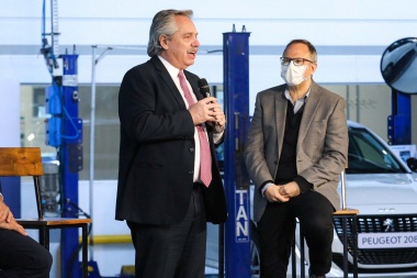 Alberto Fernández anunció beneficios para la industria automotriz
