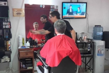 Macri fue a la peluquería en el helicóptero presidencial