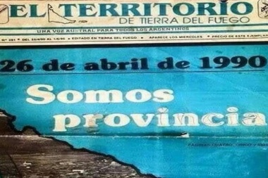 32 años de la provincialización de Tierra del Fuego