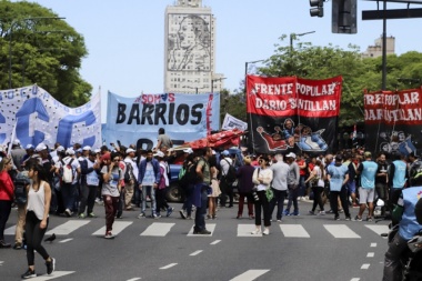 Una protesta que desnuda el ajuste