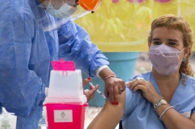 "Ahora llegó el alivio", el relato de una de las primeras vacunadas contra el coronavirus