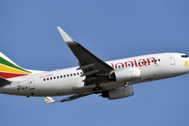 Se estrelló un avión de Ethiopian Airlines