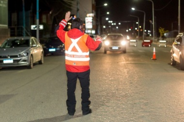 Controles de tránsito en Ushuaia: 13 secuestros y 10 casos de alcoholemia positiva