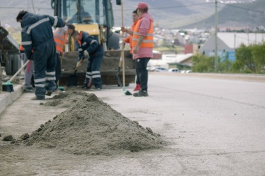 Se realizó la limpieza de avenida Perito Moreno