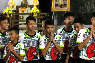 Los chicos rescatados en Tailandia contaron cómo fueron los 9 días en la cueva