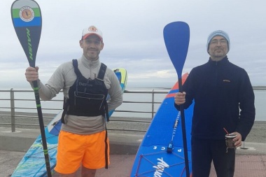 El Paddle Surf, un deporte innovador en Tierra del Fuego