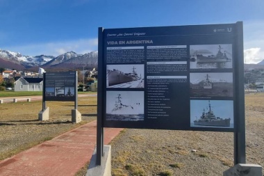 Se inauguró la muestra sobre el ARA General Belgrano