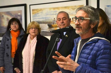 Acuarelistas argentinos y chilenos inauguraron una muestra en el Centro Cultural "Nueva Argentina"