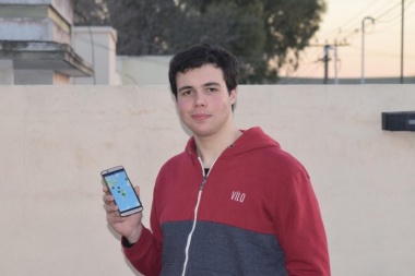 Tiene 17 años y creó una app para ayudar a personas en situación de calle