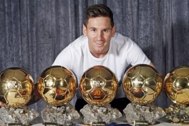 Messi está en París en busca del sexto Balón de Oro