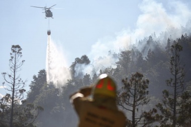Alerta: ya son más de 2.000 las hectáreas quemadas en el Parque Nacional Los Alerces