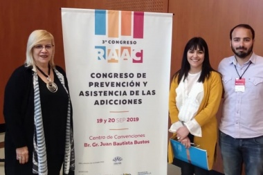 La Municipalidad de Ushuaia en el 3er Congreso de Prevención y Asistencia de Adicciones