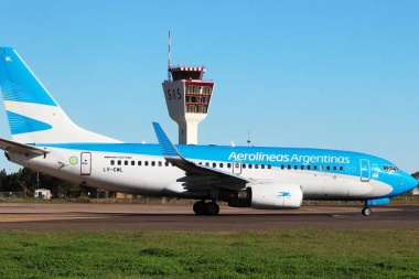 Aerolíneas volará al 80%