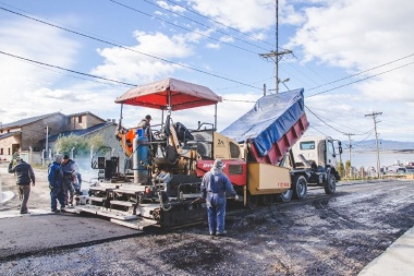 Comenzó la pavimentación del Barrio Ecológico