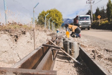 Primera etapa de pavimentación del barrio Ecológico