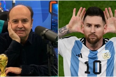 El periodista español que deseaba la caída de Argentina en el Mundial volvió a la carga y apuntó contra Messi