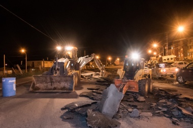 Corte y desvío por obras en De la Estancia”