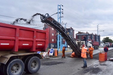 Comienza esta semana el trabajo de repavimentación y bacheo del barrio Gaucho Rivero