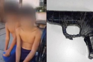 Dos chicos de 8 y 9 años la asaltaron con armas de juguete y ella quiere adoptarlos