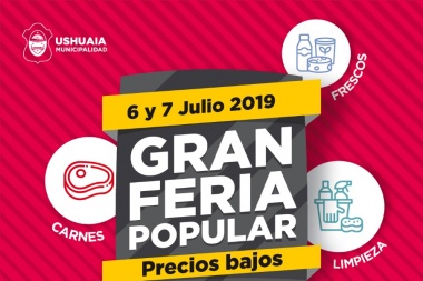 El sábado y domingo se realizará la feria municipal con precios populares