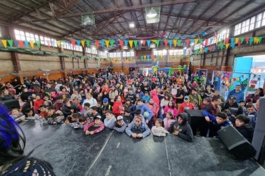 Mes de las Infancias en Ushuaia: Se concretó el segundo encuentro con numerosa participación de niños y niñas