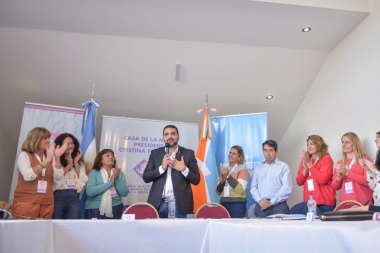 El intendente Vuoto le dio la bienvenida a Ushuaia a la red de concejalas de la Federación Argentina de Municipios