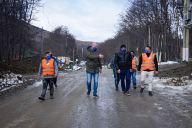 Se realizan trabajos de mantenimiento de calles en Andorra