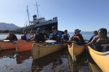 500 personas participaron de canotaje, pesca deportiva, caminatas y escaladas