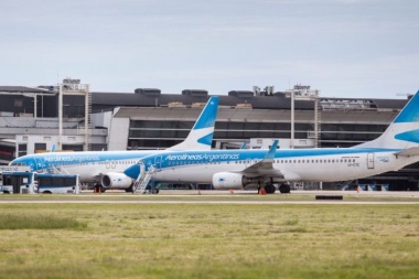 Los pasajes al exterior de Aerolíneas Argentinas no estarán alcanzados por el 30%