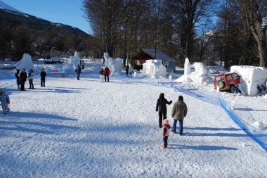 "Festival de esculturas de Nieve" en Haruwen