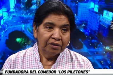 Margarita Barrientos sobre la crisis: "Estamos sirviendo 2700 platos por día y no alcanza"