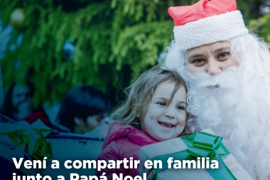 Este Sábado Papá Noel estará en San Martín y Fadul
