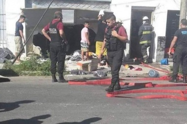 Incendio y muerte en un taller clandestino