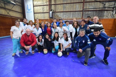 La Municipalidad articuló una jornada de salud con el club Magallanes