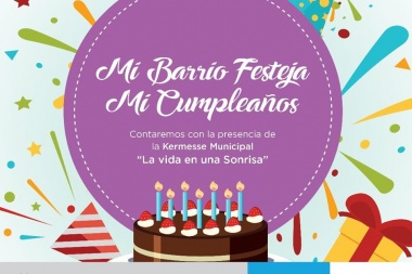 La Municipalidad festeja los cumpleaños de los niños del Felipe Varela