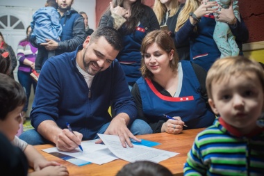 Vuoto firmó convenio con jardín maternal que beneficia a trabajadores municipales