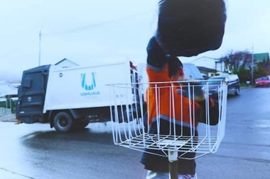 La recolección de residuos en Ushuaia retoma el horario habitual