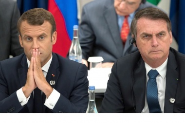 La reacción de Emmanuel Macron tras la burla de Jair Bolsonaro a su esposa