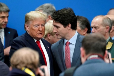 Trudeau, Johnson y Macron se burlaron de Trump y la cumbre de la OTAN terminó en escándalo