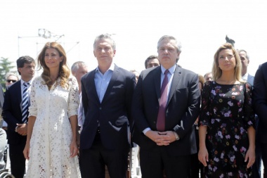 Alberto Fernández y Macri compartieron la Misa por la unidad y la paz