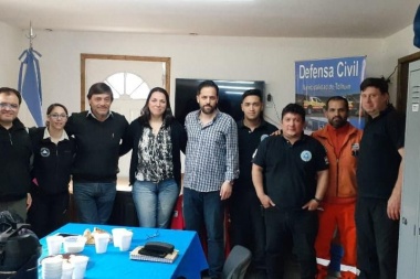 Primera reunión de Defensa Civil de Ushuaia, Tolhuin y Río Grande para coordinar acciones