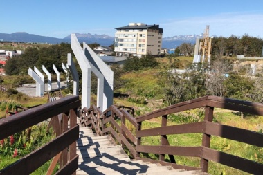 Comienza la obra de remodelación del Paseo del Centenario en Ushuaia