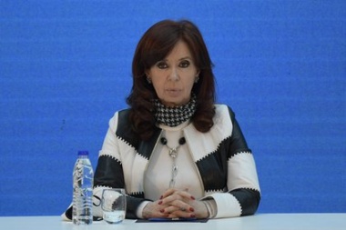 Cristina Kirchner: "Para erradicar la violencia machista, jueces y fiscales tienen que dejar de mirar para otro lado"