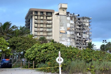 La Policía de Miami Dade descartó que el derrumbe del edificio haya sido un atentado