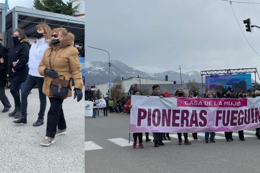 Fadul criticada por usar el desfile de Ushuaia para hacer campaña política