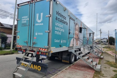 La Unidad Sanitaria móvil atenderá en el barrio Malvinas